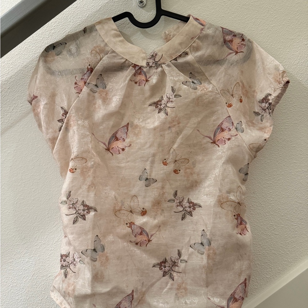 Floral Print Women's Tunic Top